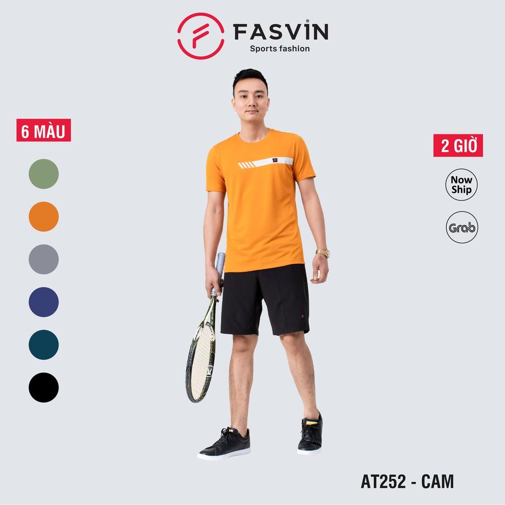 Bộ thể thao nam Fasvin AT20252.HN chất vải mềm nhẹ co giãn mát mẻ không bai không xù