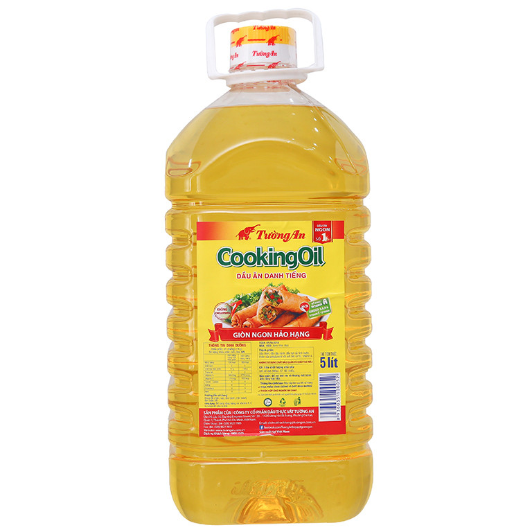 Dầu Thực Vật Tường An Cooking Oil 5lit
