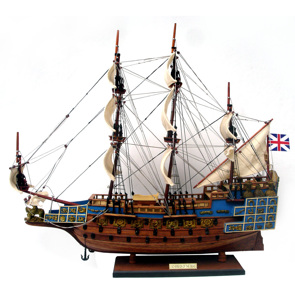 Thuyền gỗ trang trí SOVEREIGN OF THE SEAS - 40cm