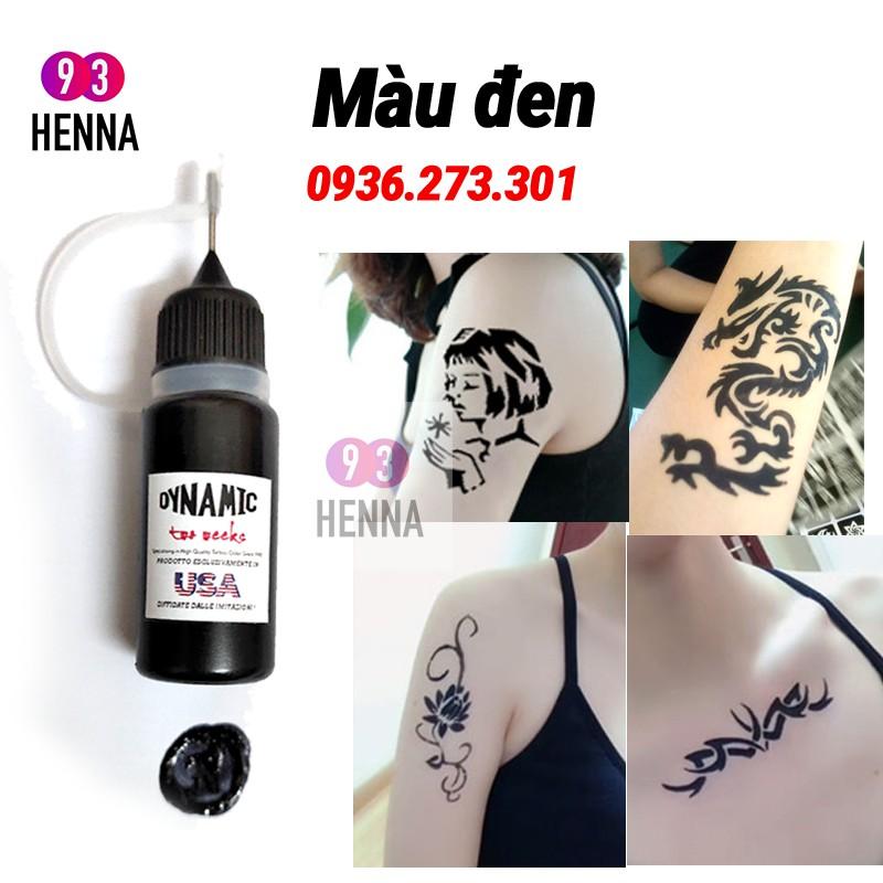 HOT Mực Xăm Tạm Thời (MUA 1 TẶNG 1 BẢNG KHUÔN + ĐƯỢC CHỌN MẪU)