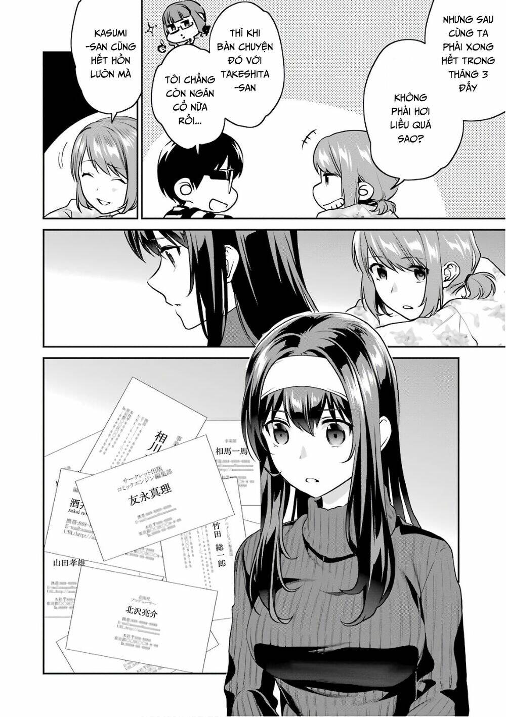 saenai kanojo no sodatekata - koisuru metronome chapter 50 28