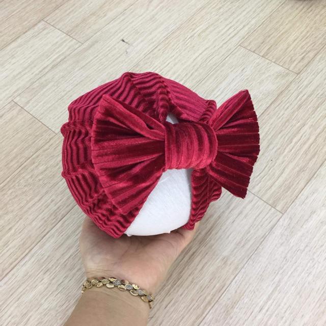 Turban nhung - Vàng phồng,4-6 ký