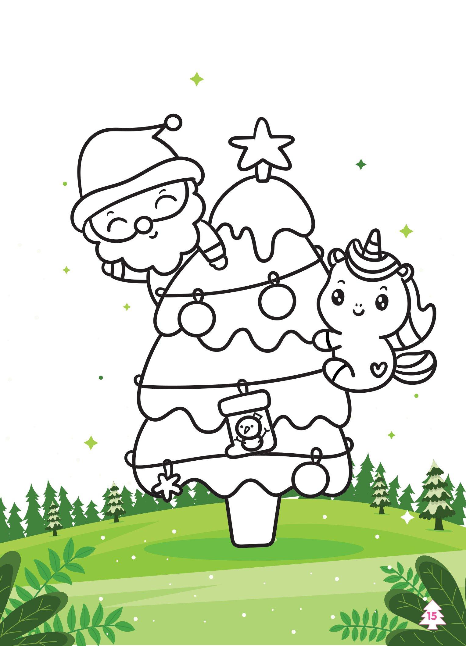 Tô Màu Diệu Kỳ - Lễ Hội Noel (Dành Cho Bé Gái Năng Động)