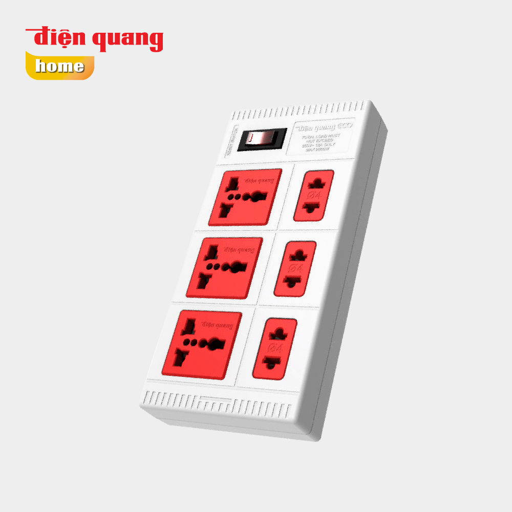 Ổ cắm Điện Quang ECO ĐQ ESK 2WR 6ECO