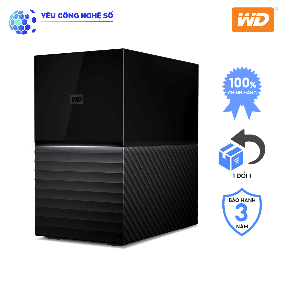 Ổ cứng di động Western Digital My Book Duo 3.5 28TB USB 3.0 hàng chính hãng