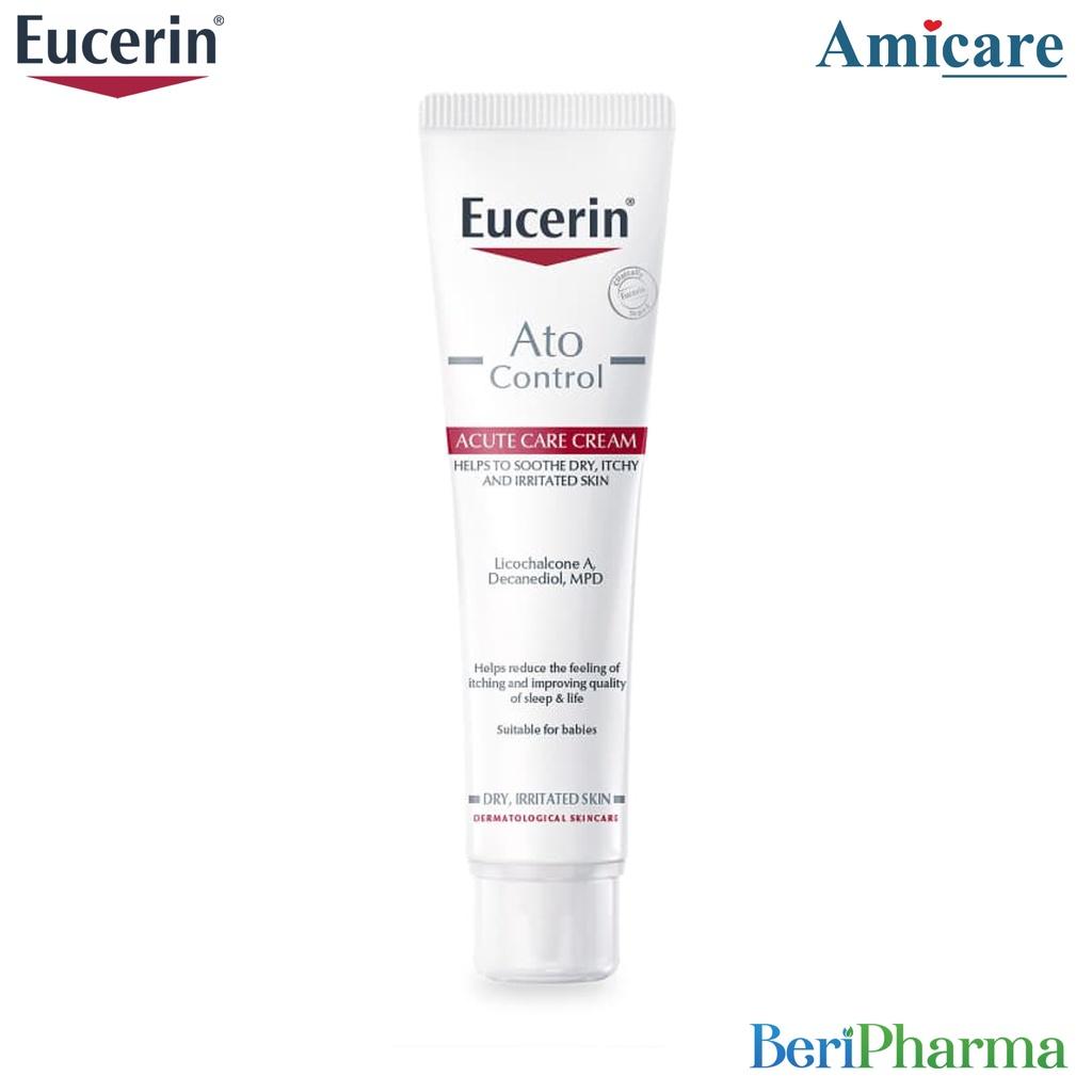 Eucerin Kem Dưỡng Giảm Ngứa, Đỏ Da Ato Control Acute Care 40ml