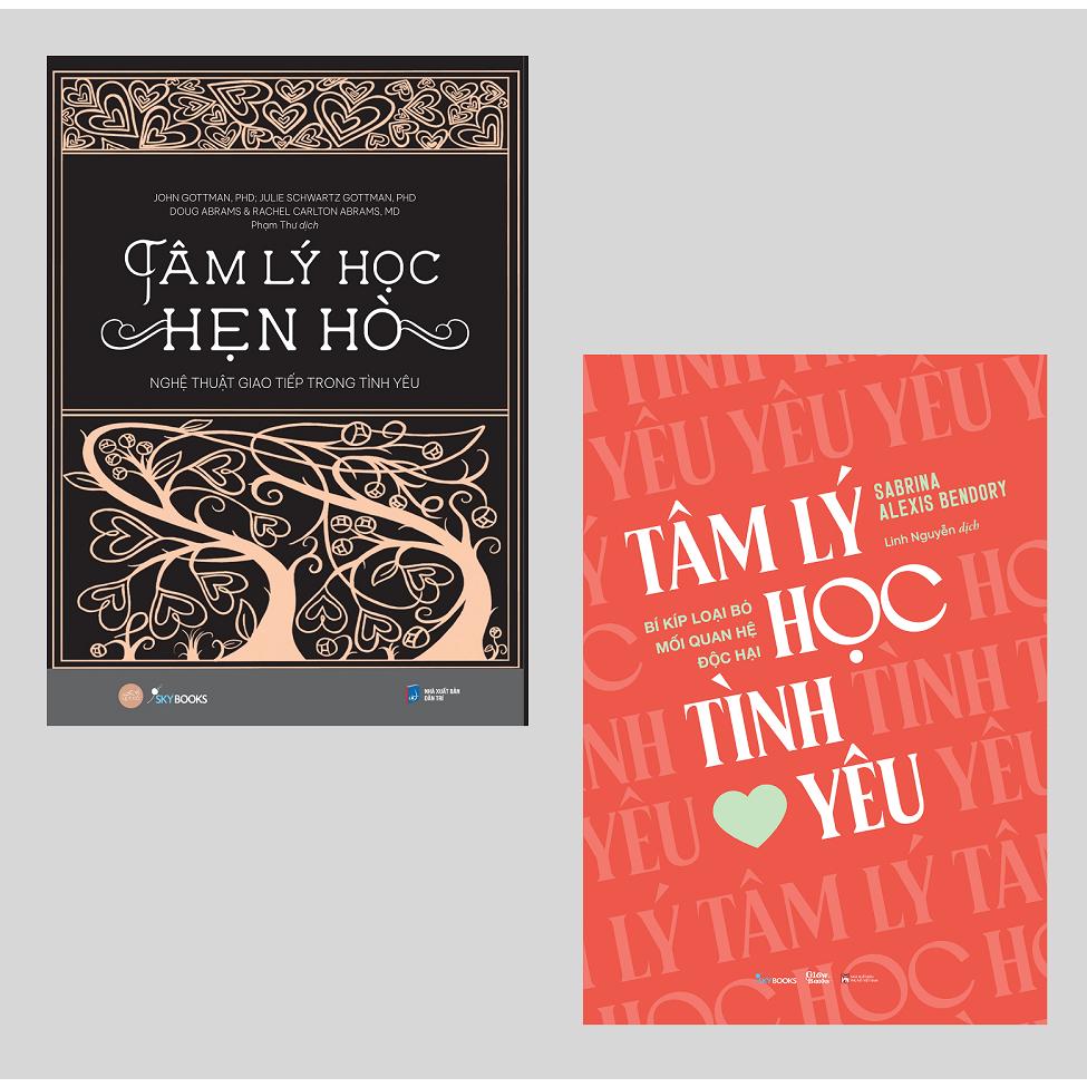 Sách Combo: Tâm Lý Học Hẹn Hò + Tâm Lý Học Tình Yêu - Bản Quyền