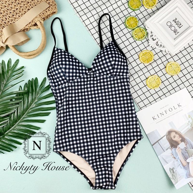 Bikini một mảnh hở lưng kèm mút lót