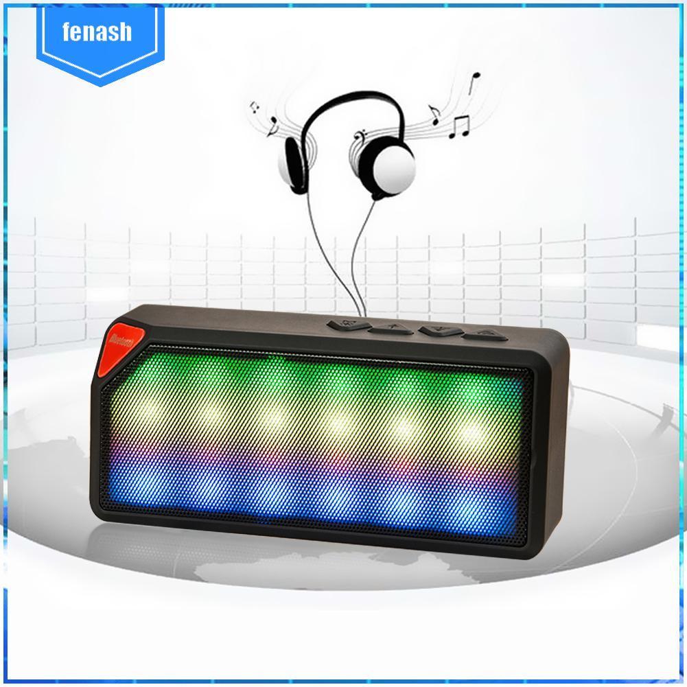 ✪Loa Bluetooth Không Dây Tích Hợp Đèn LED Nhiều Màu Sắc Và Có Đèn LED Đen-88298.01