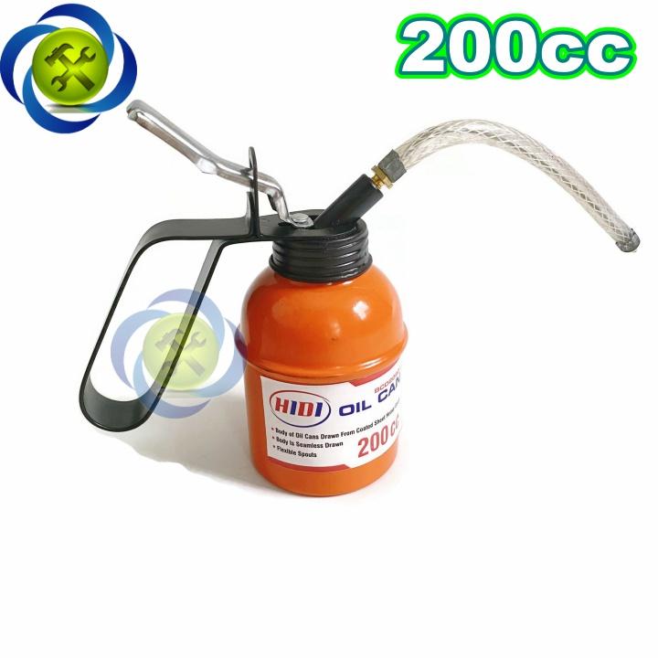 Bình châm nhớt sắt 200cc màu cam HIDI BCD20801
