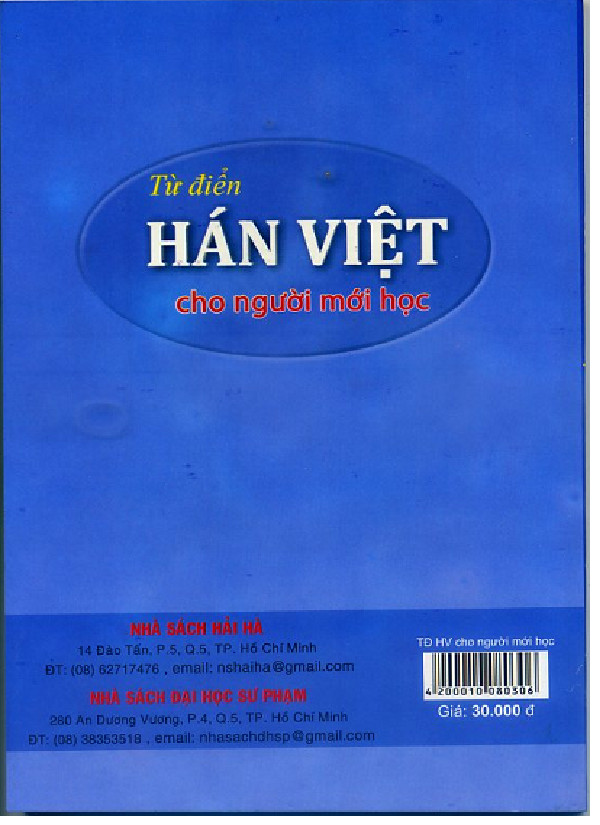 Từ Điển Hán Việt Cho Người Mới Học