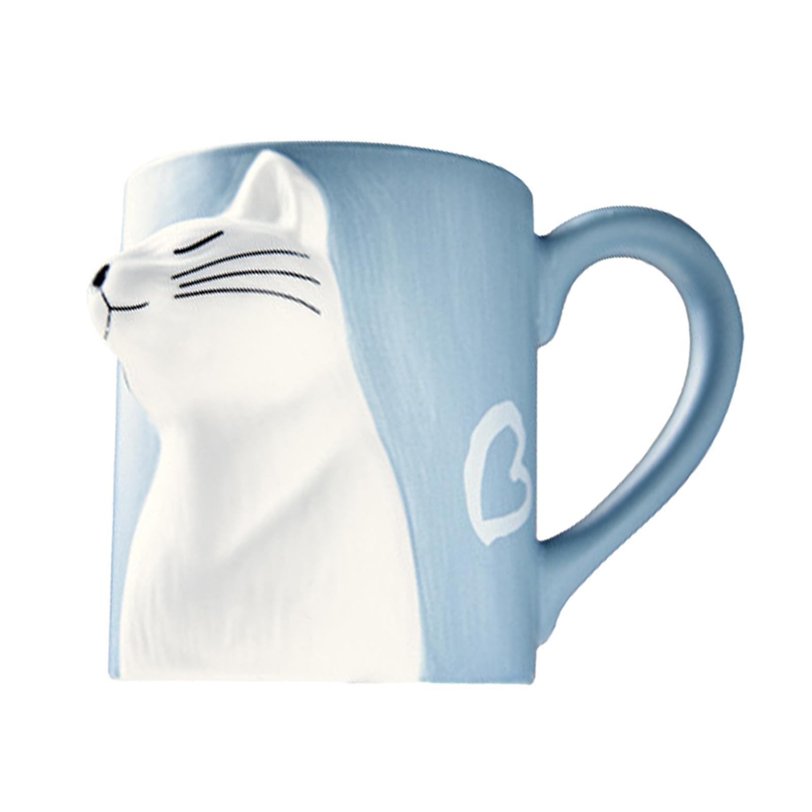 Lovely Cat Mug Camping Mug Tea Cup for Newlyweds Wedding Gift
