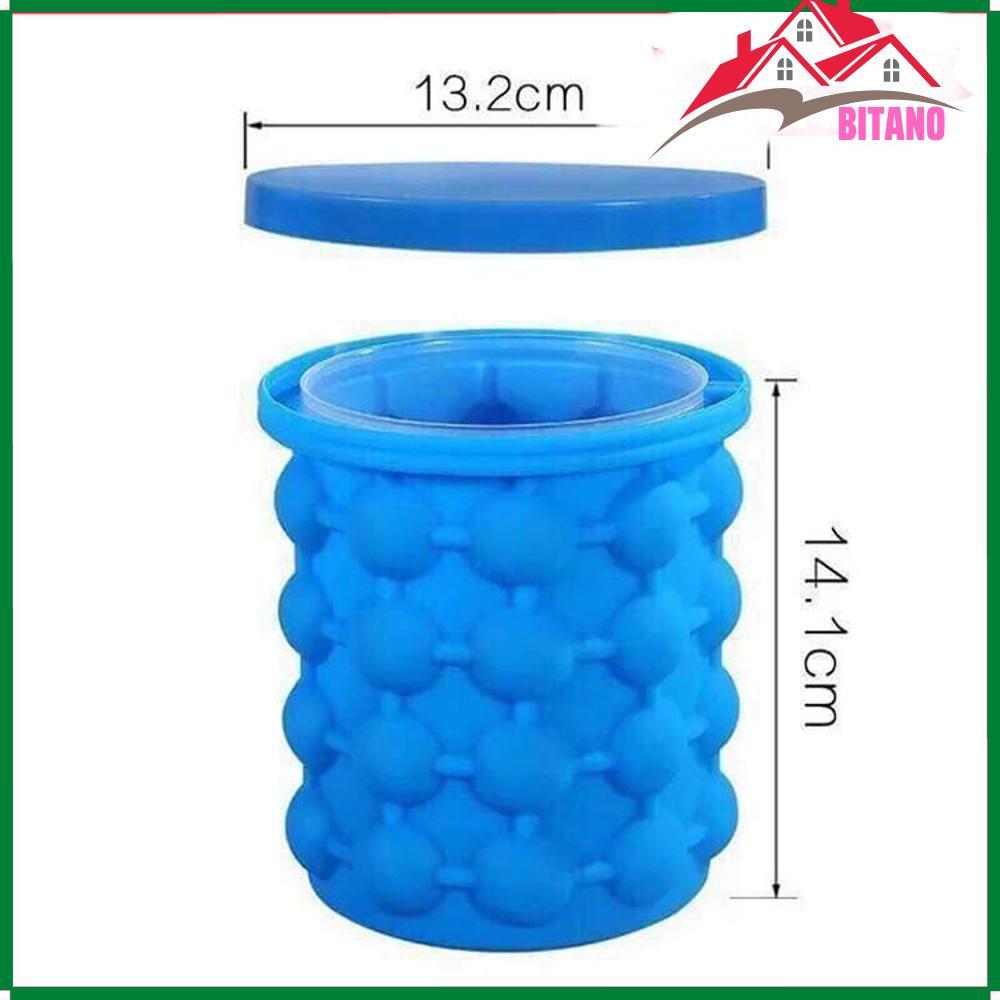 Cốc Làm Đá Giữ Nhiệt BITANO Thông Minh Ice Genie 120 Viên Có Nắp Đậy Tiệt Trùng Tiện Dụng