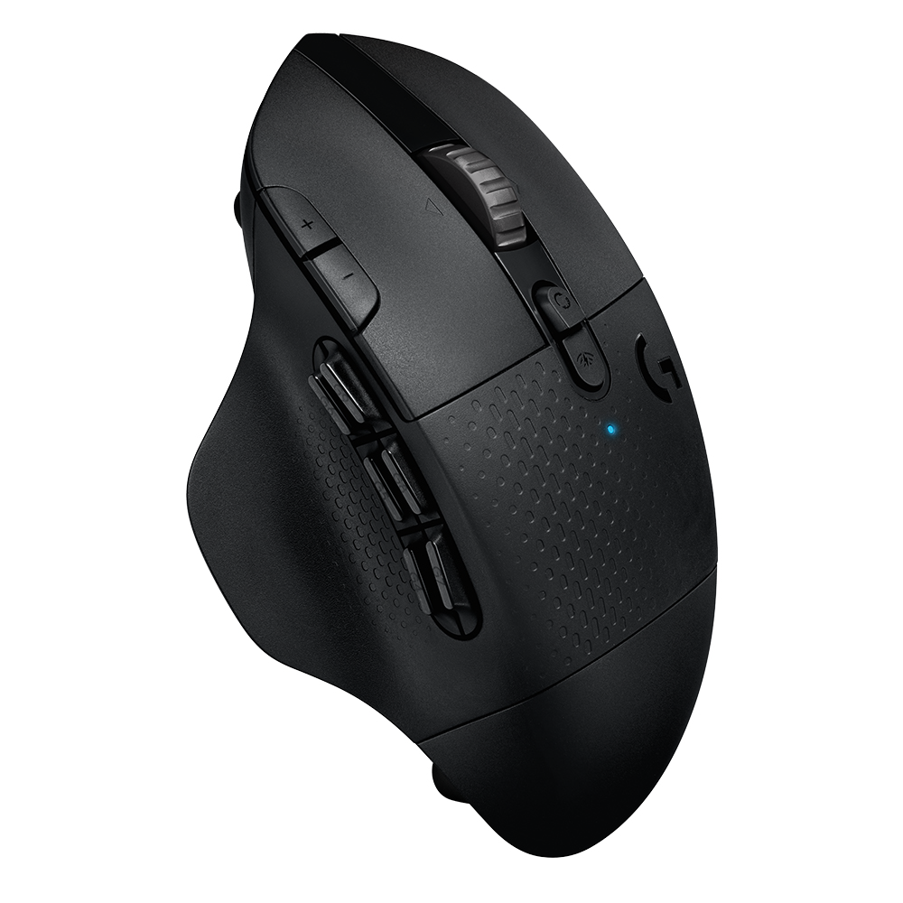 Chuột game không dây Lightspeed Logitech G604 - Cảm biến Hero 25k, pin 5.5 tháng, 15 nút lập trình, con lăn Hyperfast, Bluetooth/USB, PC/Mac -Hàng Chính Hãng