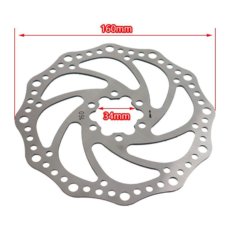 Đối với Xiaomi Điện xe điện M365 Đĩa phanh 5 lỗ 140mm 160mm đĩa phanh đĩa sau đĩa phanh sau đĩa phanh Color: B