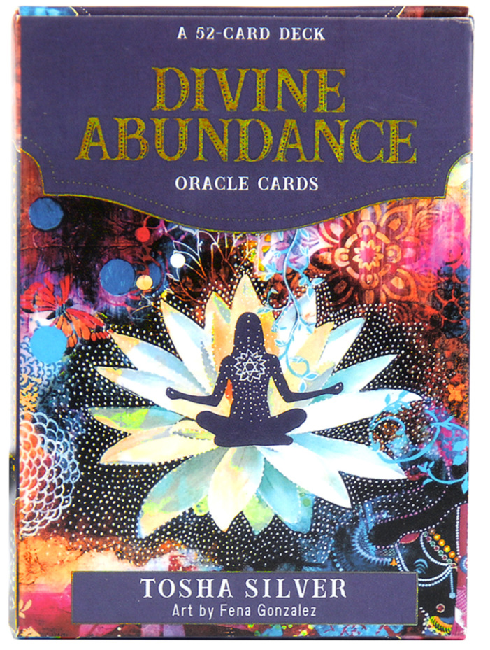 {Kèm quà tặng} Bộ bài tarot Divine Abundance Oracle Cards