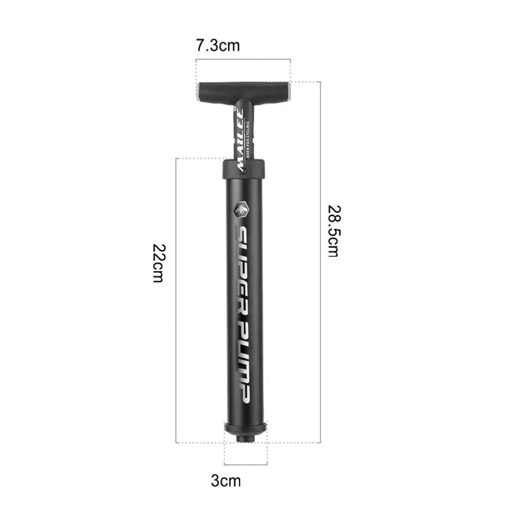Bơm Bóng Cầm Tay B-310 áp suất 20Psi 1.4 bar, nhỏ gọn di chuyển dùng bơm cho bóng đá, Phao Bơi, Bóng Rổ, Lốp Xe đạpvà Bóng Thể Thao khác (kèm các phụ kiện) - Mai Lee