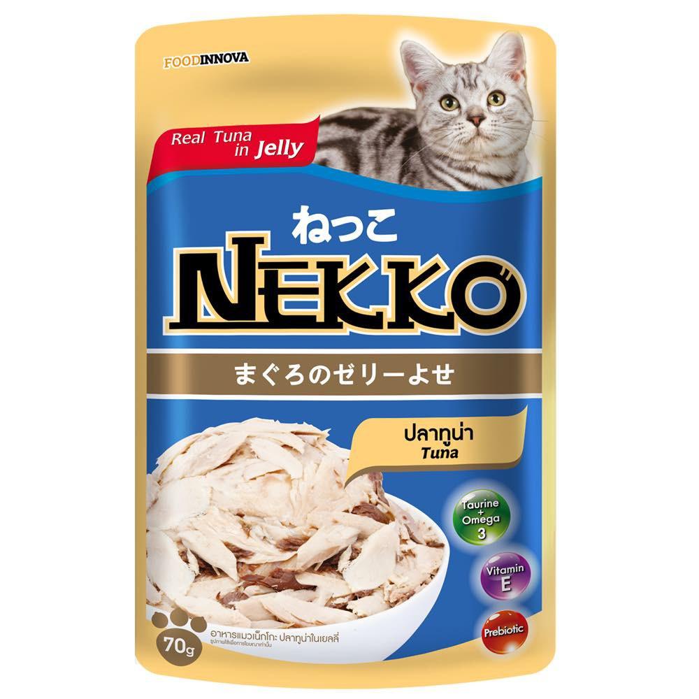 Pate Nekko cho mèo đủ vị - Thức ăn ướt cao cấp cho mèo 70gr