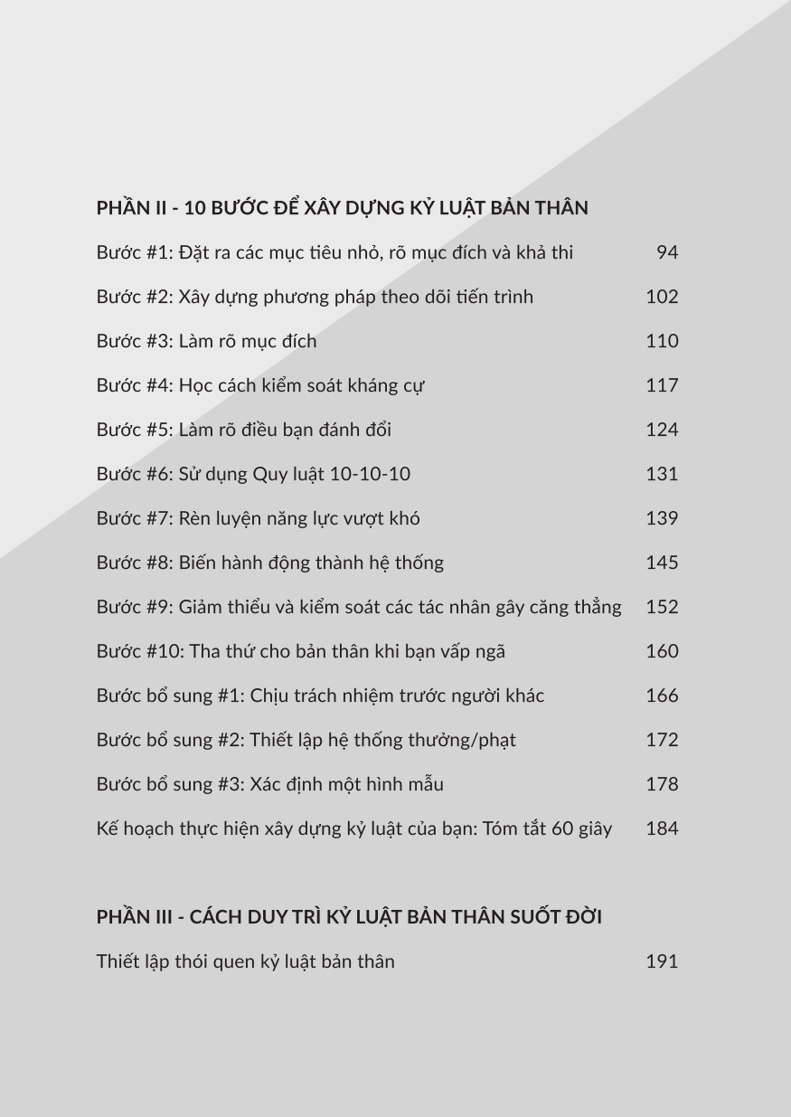 Sách Sức Mạnh Của Kỷ Luật Bản Thân