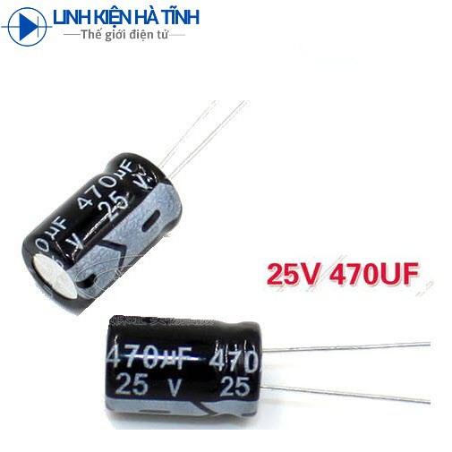 TỤ HÓA 470UF 25V 25V470UF 8*12MM