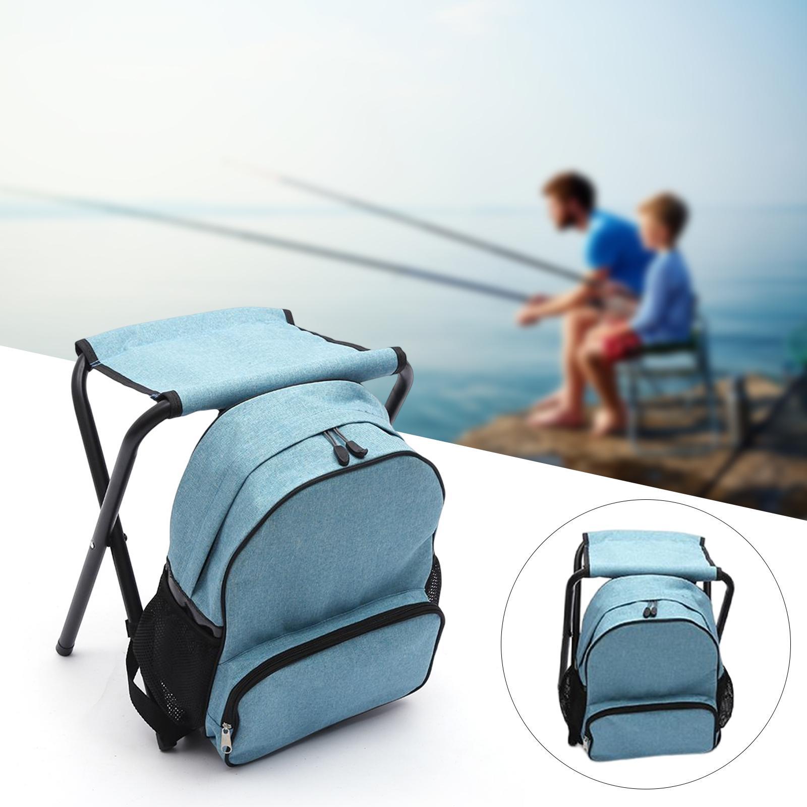 Fishing Seat Chair Portable Folding Stool with Bag for Fishing Hiking