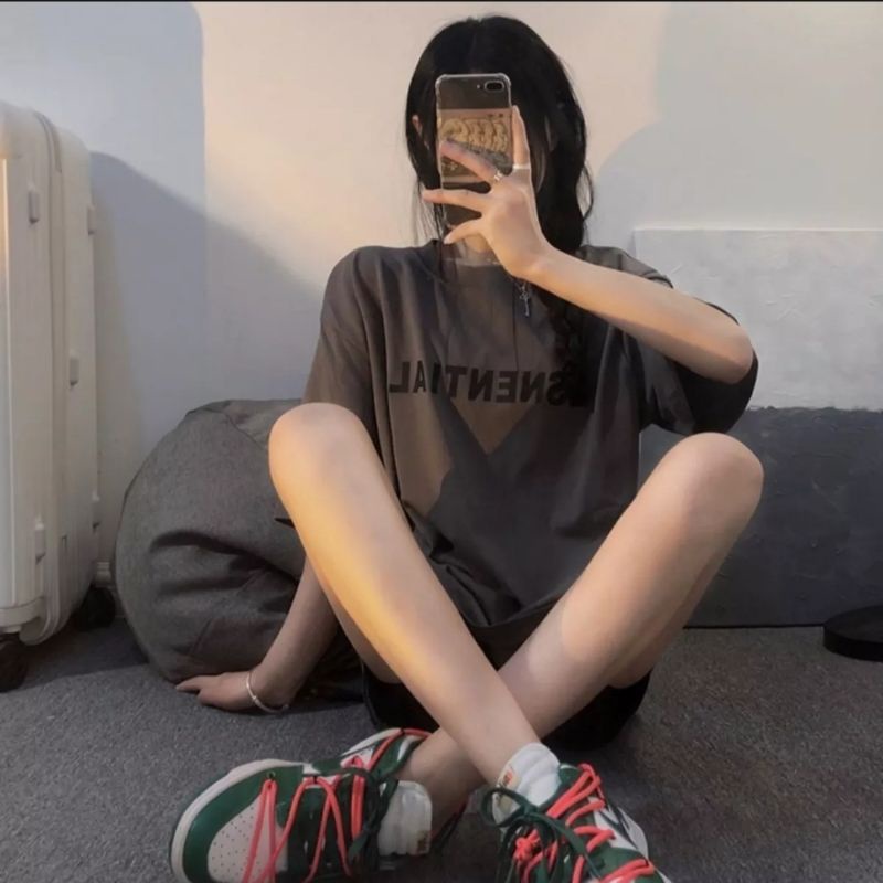 Áo Phông Unisex Dáng Rộng Essentitals G0153