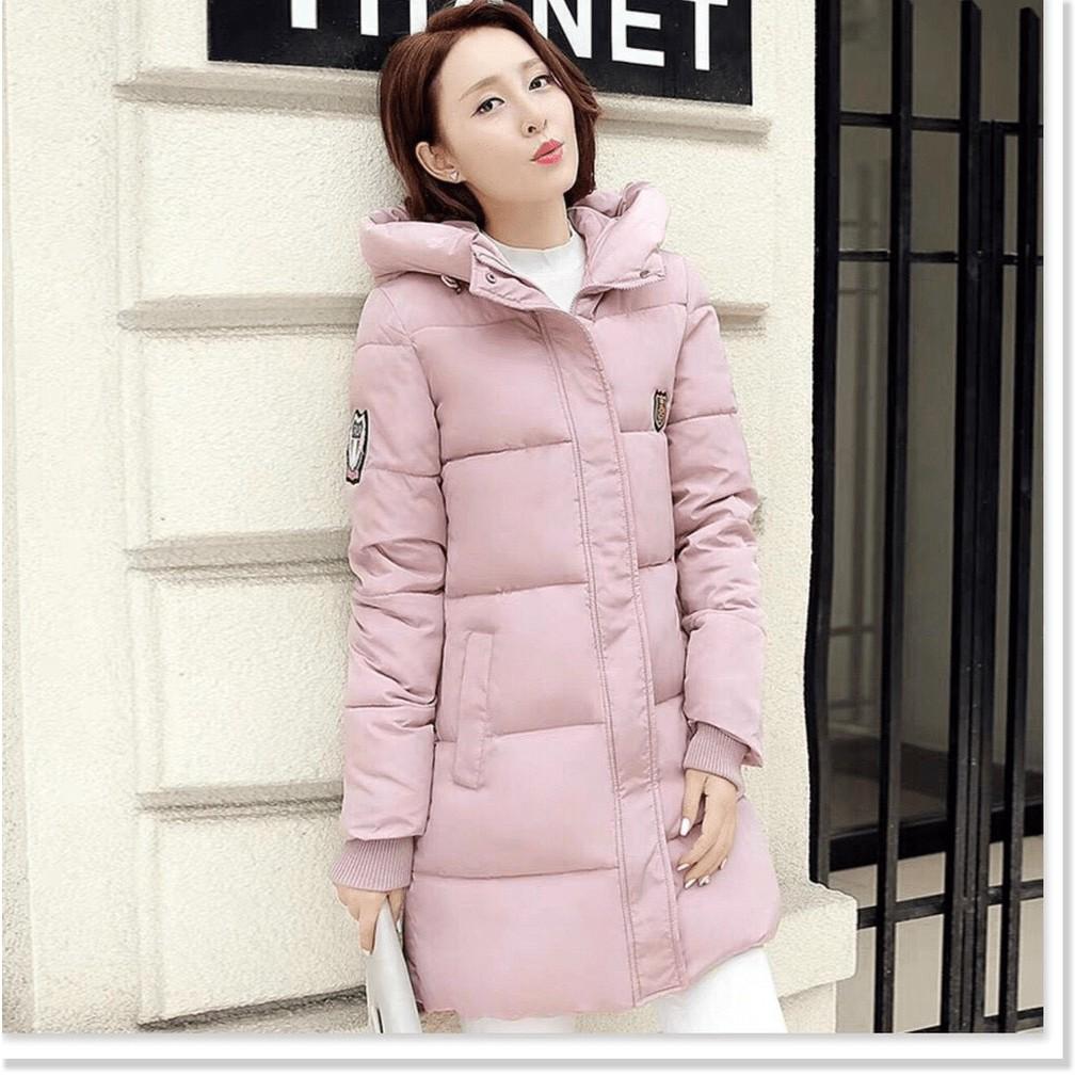 ÁO KHOÁC PHAO NỮ DÁNG DÀI 3 LỚP