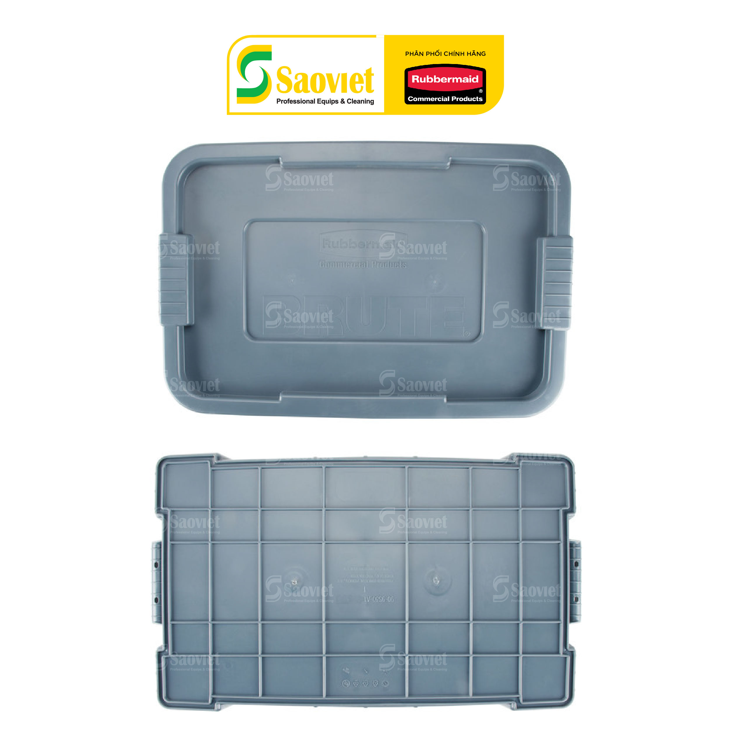 Thùng nhựa BRUTE® hình chữ nhật đựng đồ, vận chuyển đồ | SAOVIETCO | FG9S3000