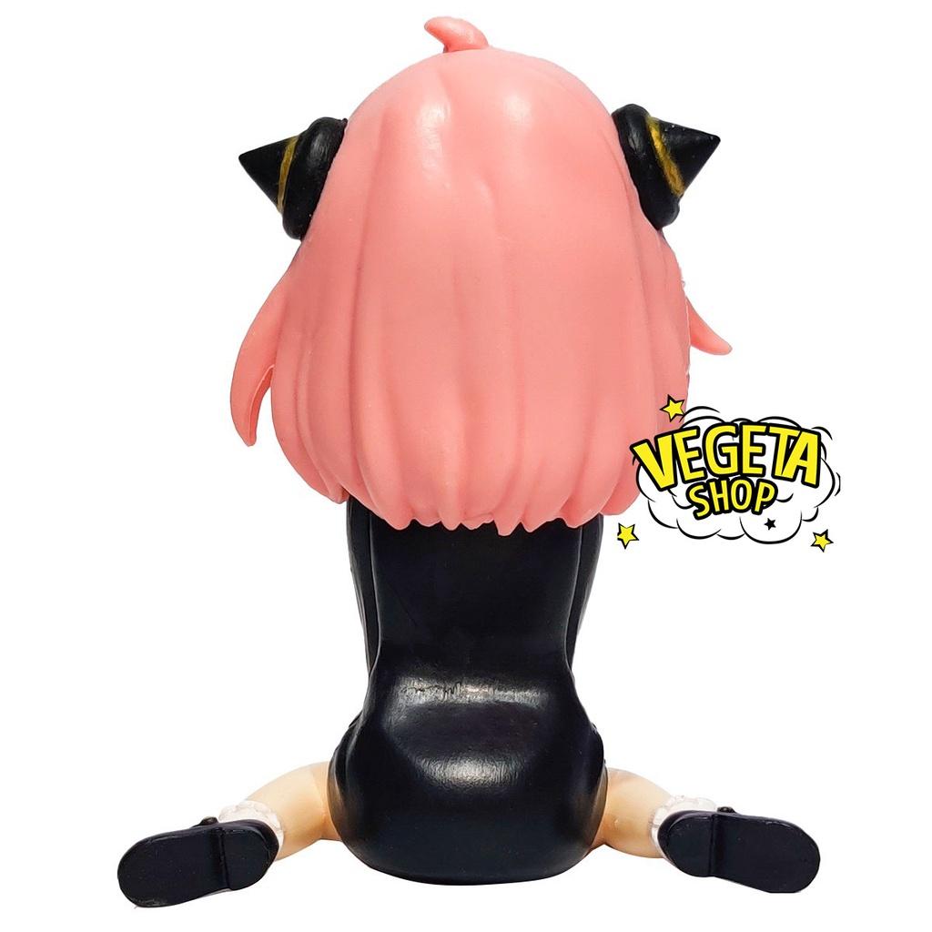 Mô hình Spy X Family Gia đình điệp viên - Mô hình Anya ngồi mặc trang phục váy đen - Anya Forger - Cao 10cm