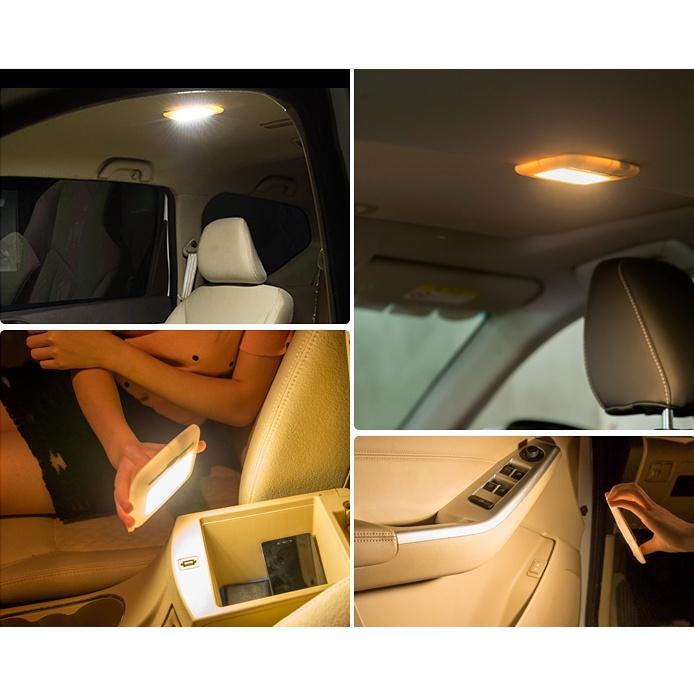 Đèn LED dán trần xe hơi thông minh,tiện dụng,đa năng-Hoàng Đông Shop.