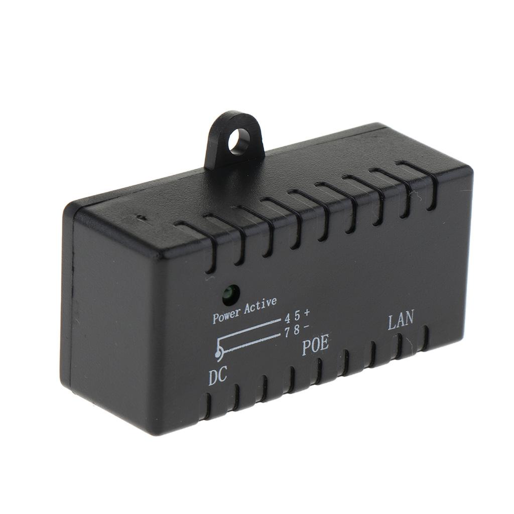 POE Injector Power over Ethernet Switch Adapter for IP Camera Networking