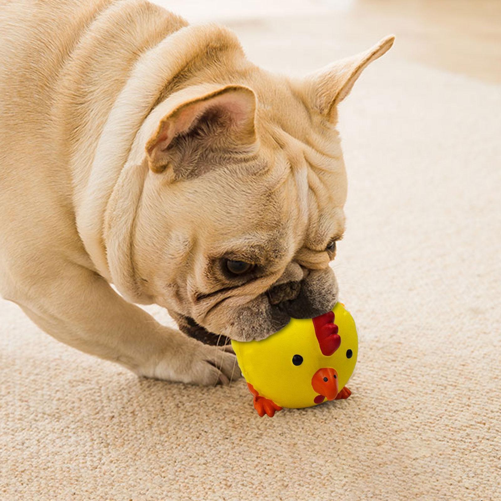 Latex Squeaky Dog Toy Training and Cleaning Interactive Dog Chew Toy