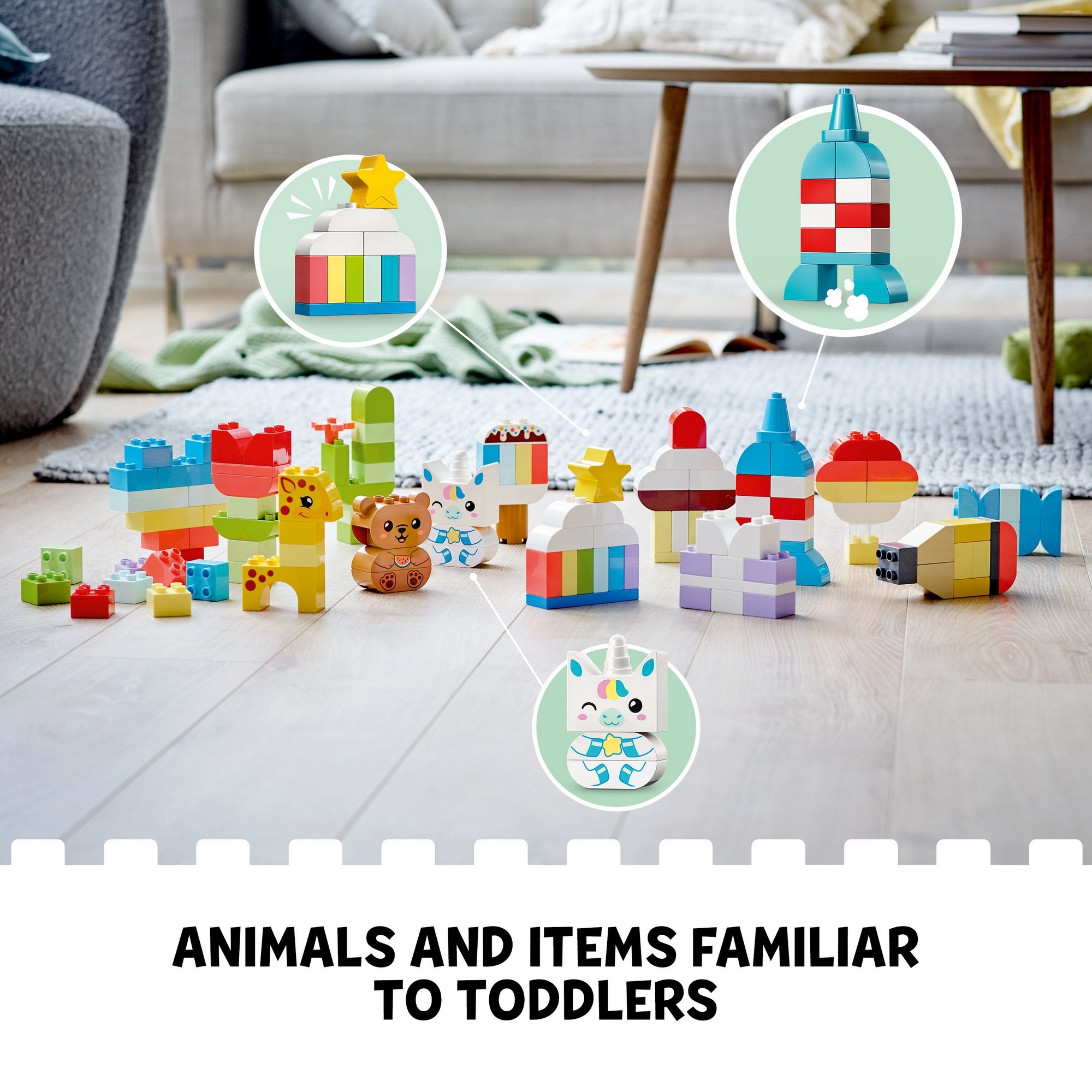 LEGO DUPLO 10978 Bộ gạch Duplo sáng tạo cho bé
