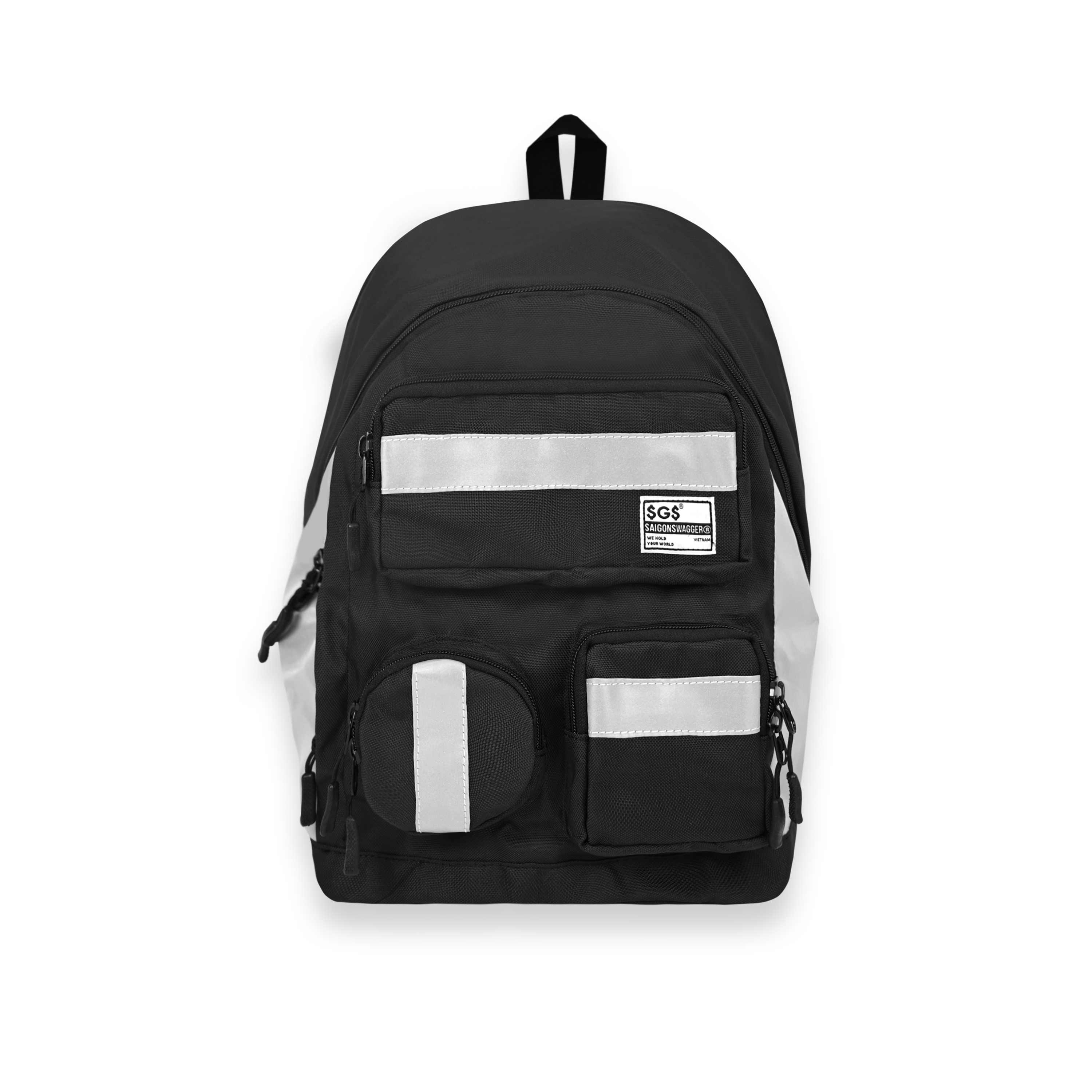 Balo Phản Quang SAIGON SWAGGER - SGS Reflective Backpack Ngăn Chống Sốc Lap 15inch