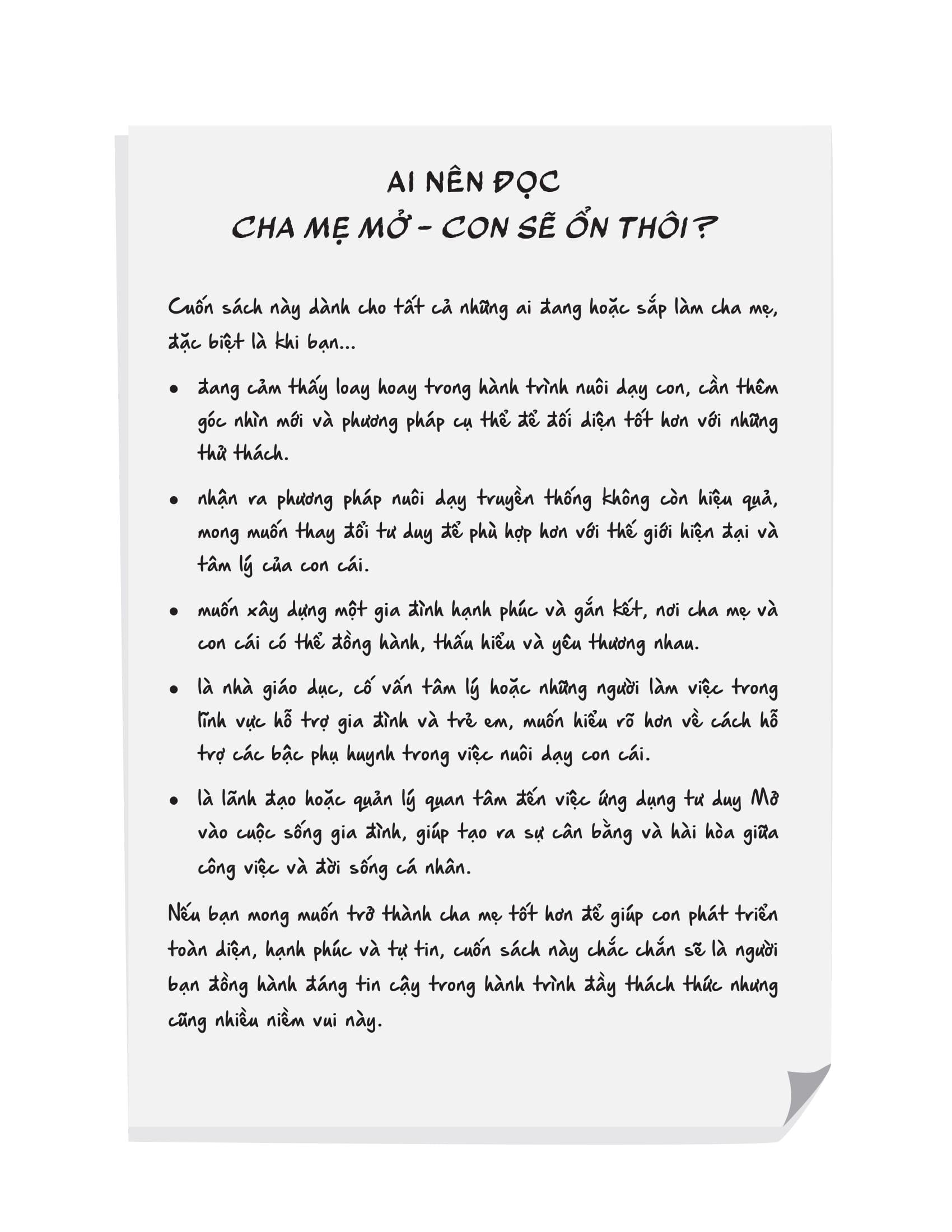 Sách - Cha Mẹ Mở - Con Sẽ Ổn Thôi