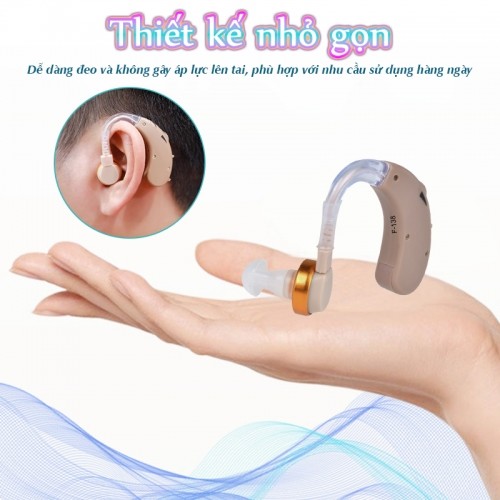 Máy trợ thính cho người già không dây đeo tai Axon F-138
