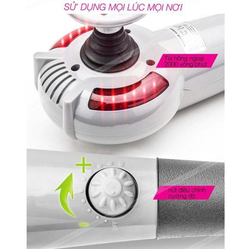 Máy massage cầm tay 7 đầu với 7 chức năng