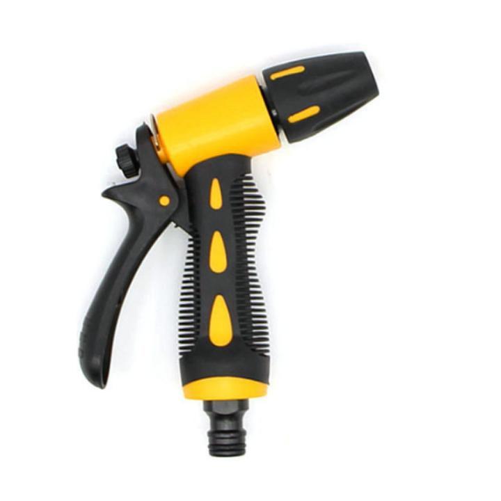 Bộ dây vòi xịt nước rửa xe, tưới cây . tăng áp 3 lần, loại 15m 206319 cút sập, nối đen