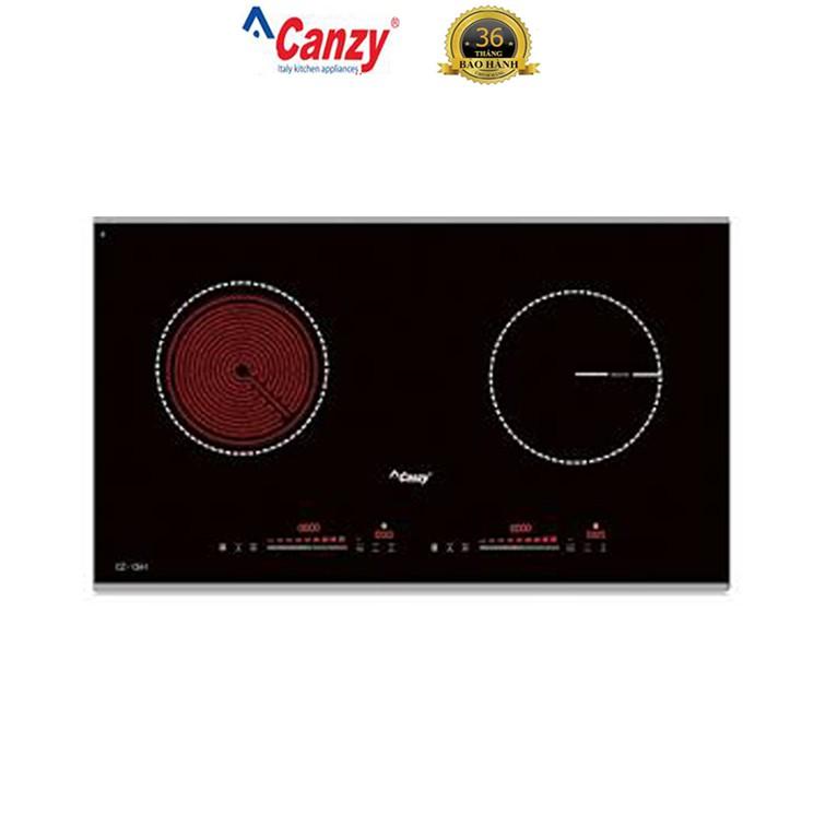 Bếp hồng ngoại  CAO CẤP  Bếp điện từ canzy 06h 1 từ 1 hồng ngoại tiết kiệm điện năng