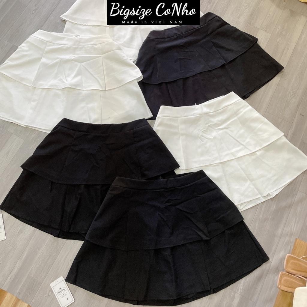Chân váy bigsize, Chân váy xếp ly bigsize CV9