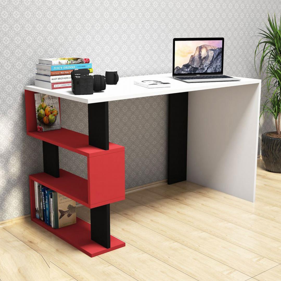 Bàn máy tính gỗ công nghiệp nhỏ gọn SMLIFE Doringo