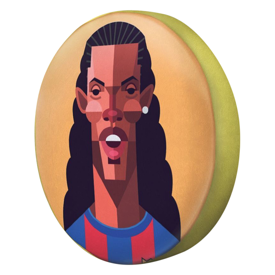Gối tròn Ronaldinho - GOST113