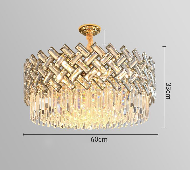 Đèn chùm ARIAVA pha lê kiểu dáng sang trọng, hiện đại trang trí nhà cửa, quán cafe