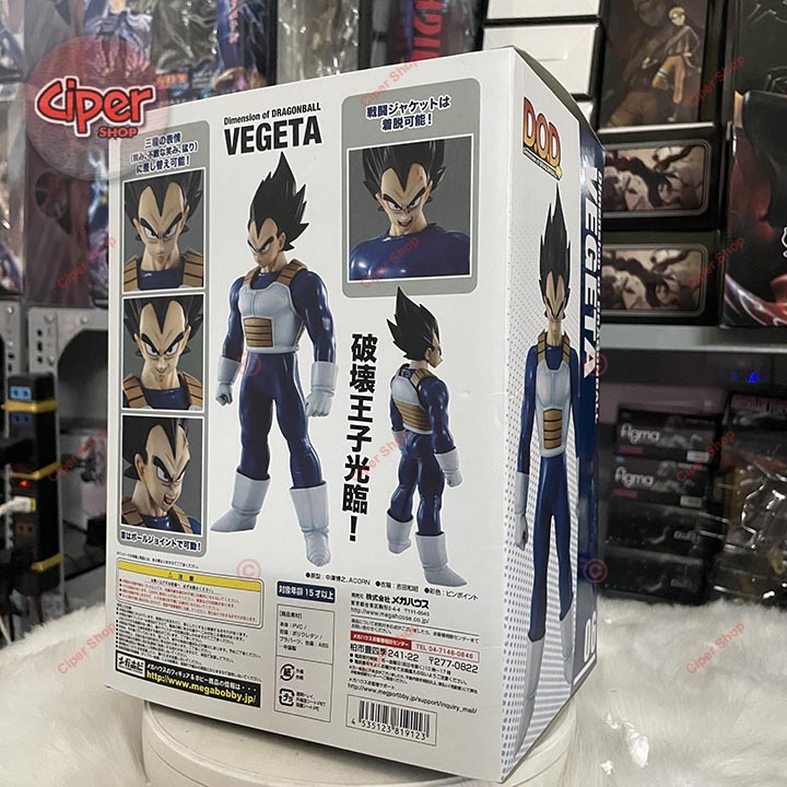 Mô hình Vegeta D.O.D - Figure Vegeta 7 viên ngọc rồng - Figure Cadic
