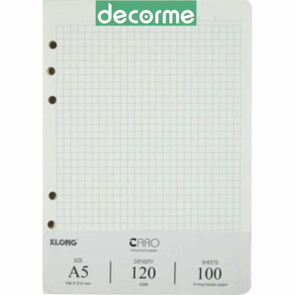 Sheet Meet chứa ảnh nhiều kích thước trong suốt A5 6 lỗ đựng card, banner, strip cho binder