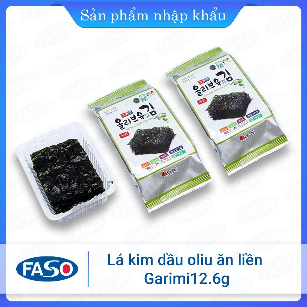 Lá kim dầu oliu ăn liền Garimi 12,6g.