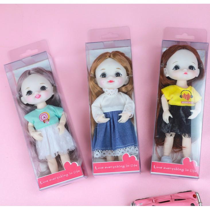 Vỏ hộp chữ nhật đựng búp bê Baboliy 16cm Sunnydoll