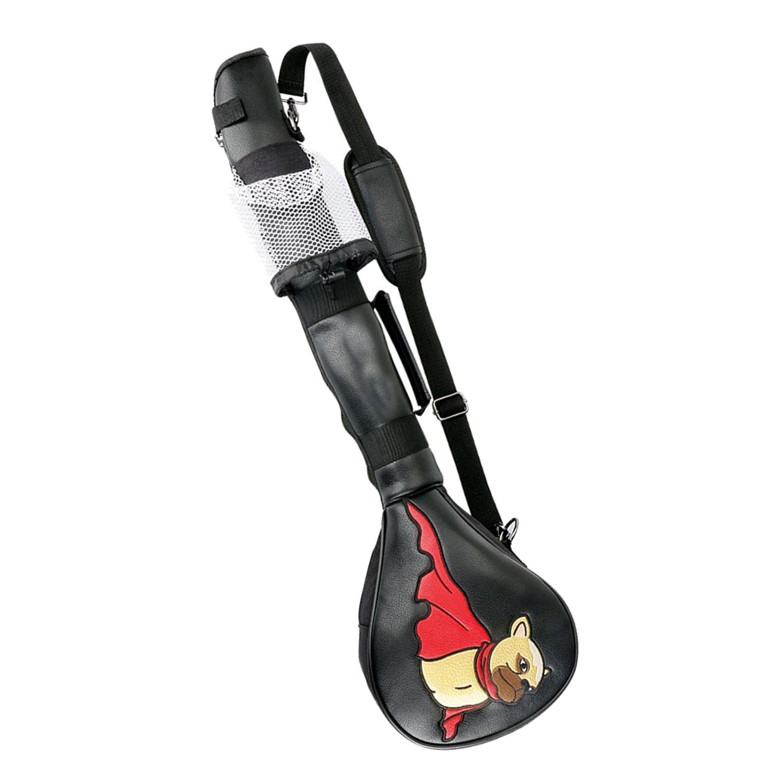 Golf Clubs, Golf Lightweight Carry Bag, Portable Zippered Travel Golf Case, Golf Sunday Bag for Driving Range Golfing Accessories