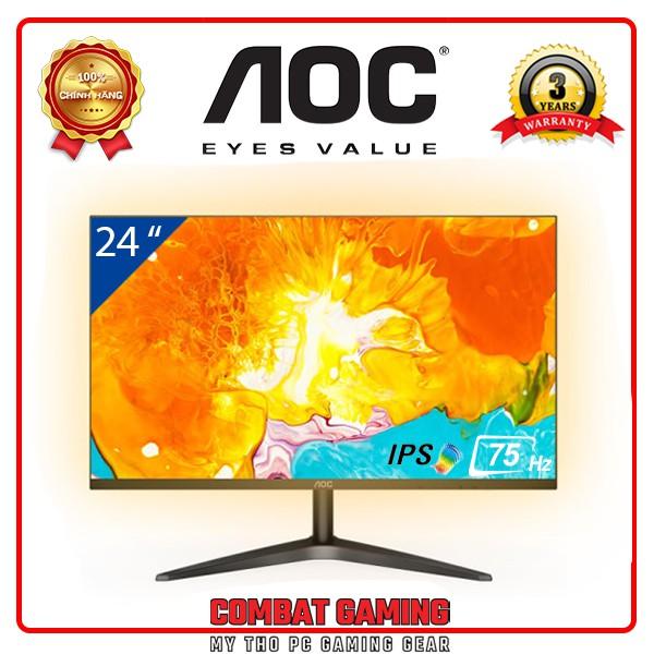 Màn Hình AOC 24B1XH5 IPS 75Hz Full Viền - Hàng Chính Hãng