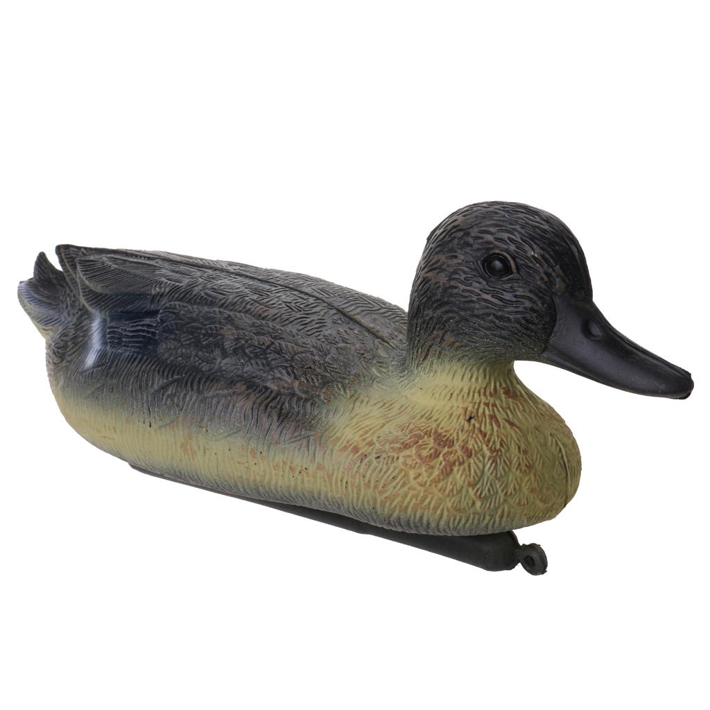 5 Pieces Floating Male Duck Decoy Hunting Drake Decoys Garden Yard Ornaments